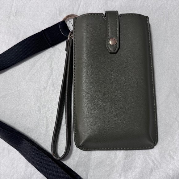 Ashlii Lanyard - Phone Wristlet / Lanyard by International Concepts | Moss | NWT - Picture 3 of 6